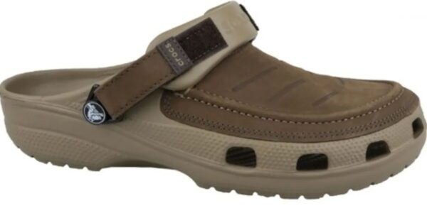 Крокси Yukon Vista Leather Clogs Espresso/Khaki