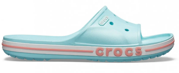 Крокси Bayaband Slide Ice Blue/Melon
