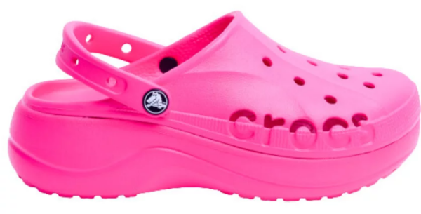 Сабо Крокси Classic Baya Platform Clog Pink
