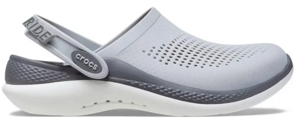 Сабо Крокси LiteRide 360 Clog Light Grey/Slate Grey