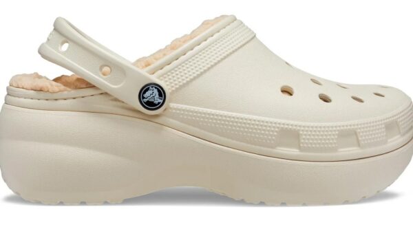 Сабо Крокси Classic Platform Lined Bone