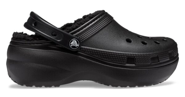 Сабо Крокси Classic Platform Lined Black