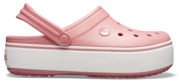 Сабо Крокси Crocband Platform Clog Blossom / White