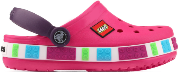 Сабо Крокси Kids LEGO Fuchsia