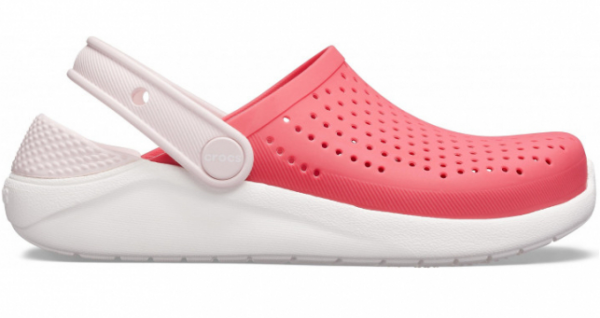 Сабо Крокси Kids LiteRide Clog Poppy / White