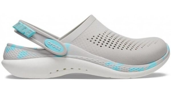 Сабо Крокси LiteRide 360 Marbled Clog Pearl White/Multi